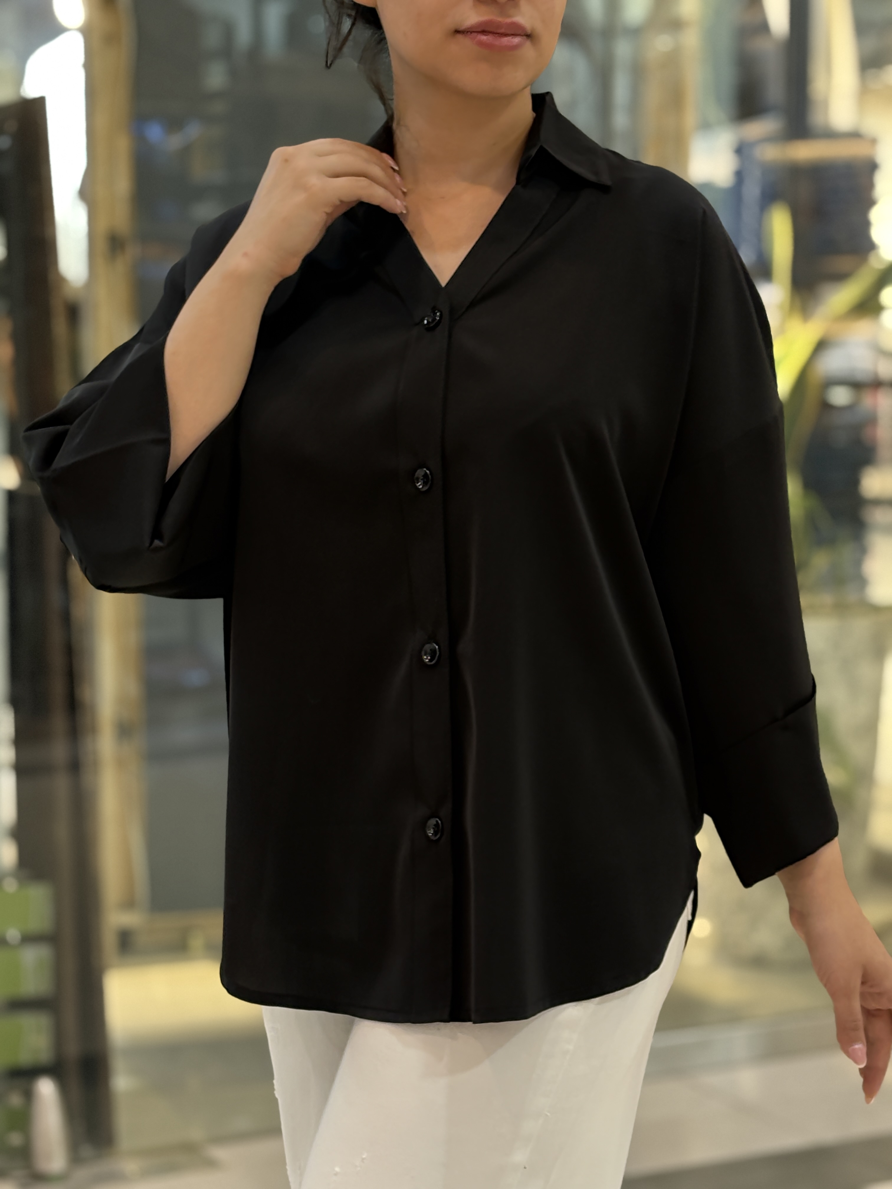 شومیز زنانه مشکی